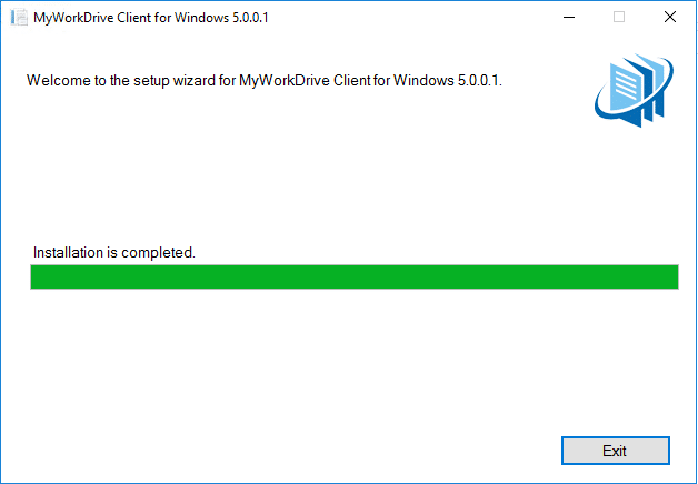 installation complete
